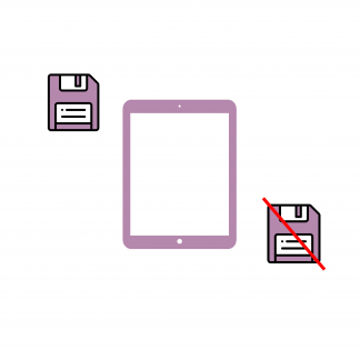 Supports numériques, apps et stockage de données